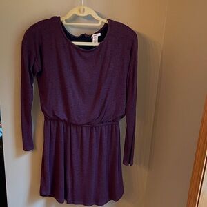 Bar III Plum Knit Dress